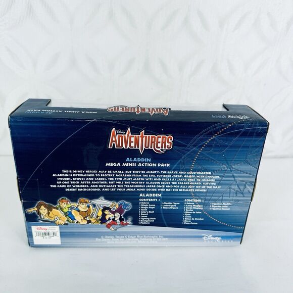 Disney Adventurers Aladdin Mega Minis Action Pack Set Store Jafar Rasoul - Picture 6 of 8